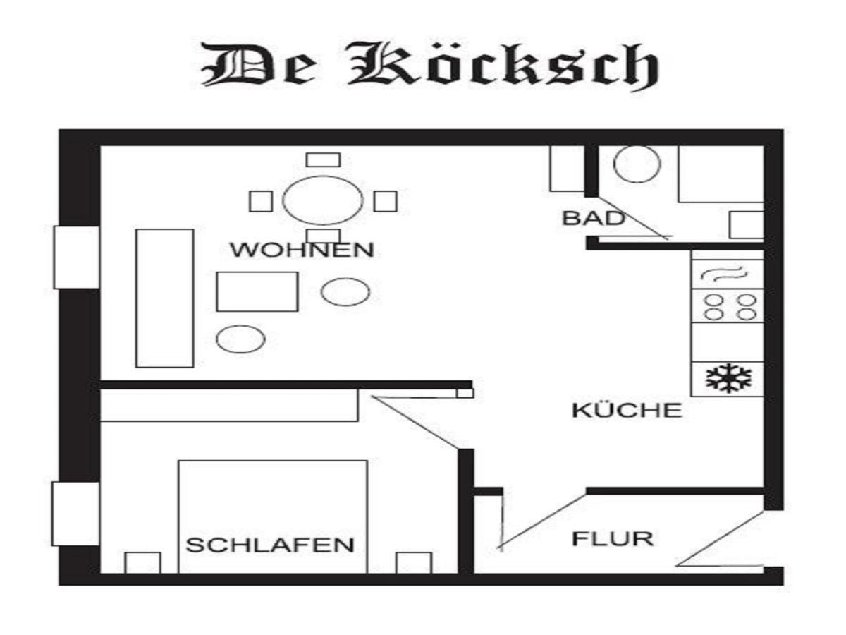 Apartament Hof Thomsen Gross Kordshagen Zewnętrze zdjęcie