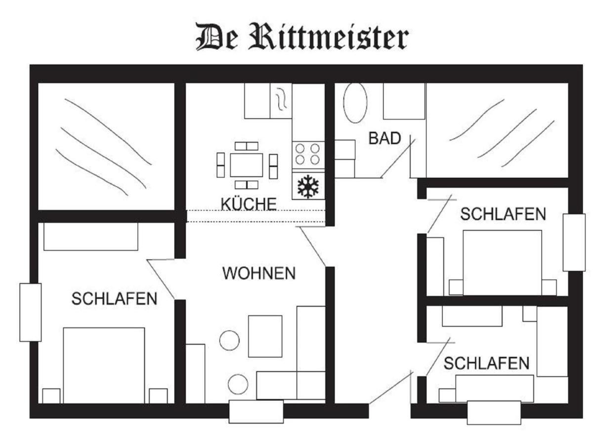 Apartament Hof Thomsen Gross Kordshagen Zewnętrze zdjęcie